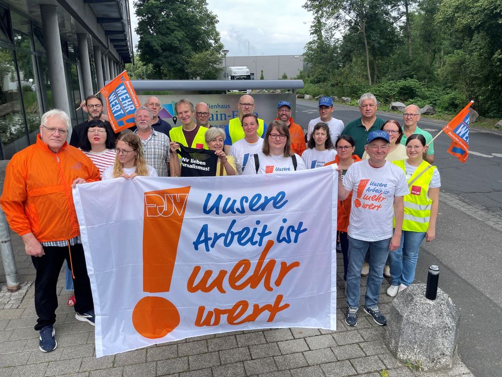 Streik Main-Echo – Foto: Dirk Ceelen