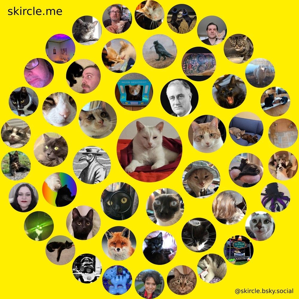 Skircle of all mai frens! 