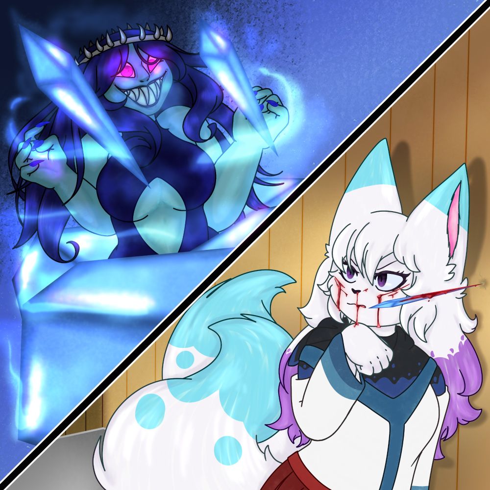 Boss de gelo (snow queen) do mod Twilight Forest, mod muito famoso que fez parte da infância de muitos apreciadores de mine rp devido a séries machinimas
☝🏼🤓