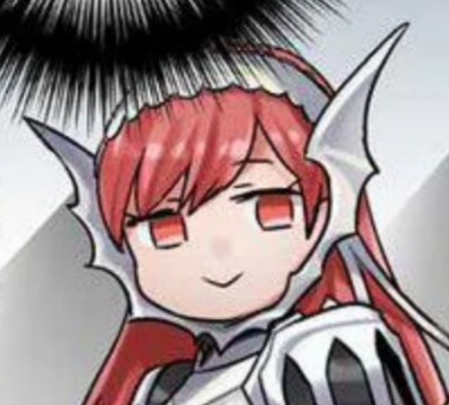 Hi I'm grimacing about Final Fantasy 14 housing RNG in the post above, but this is an image of my wife Cherche from Fire Emblem Awakening, who is also grimacing, her face goes :>, I love her. She's a wyvern rider and she's awesome, and did I mention I love her? Yes? Damn that's crazy. I love her so much...

(idk who the artist is since I found this snipped image on twitter randomly)

Anyways I love my wife.