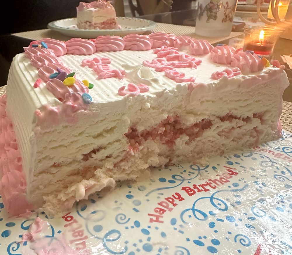 Carvel Strawberry Shortcake ice cream cake 