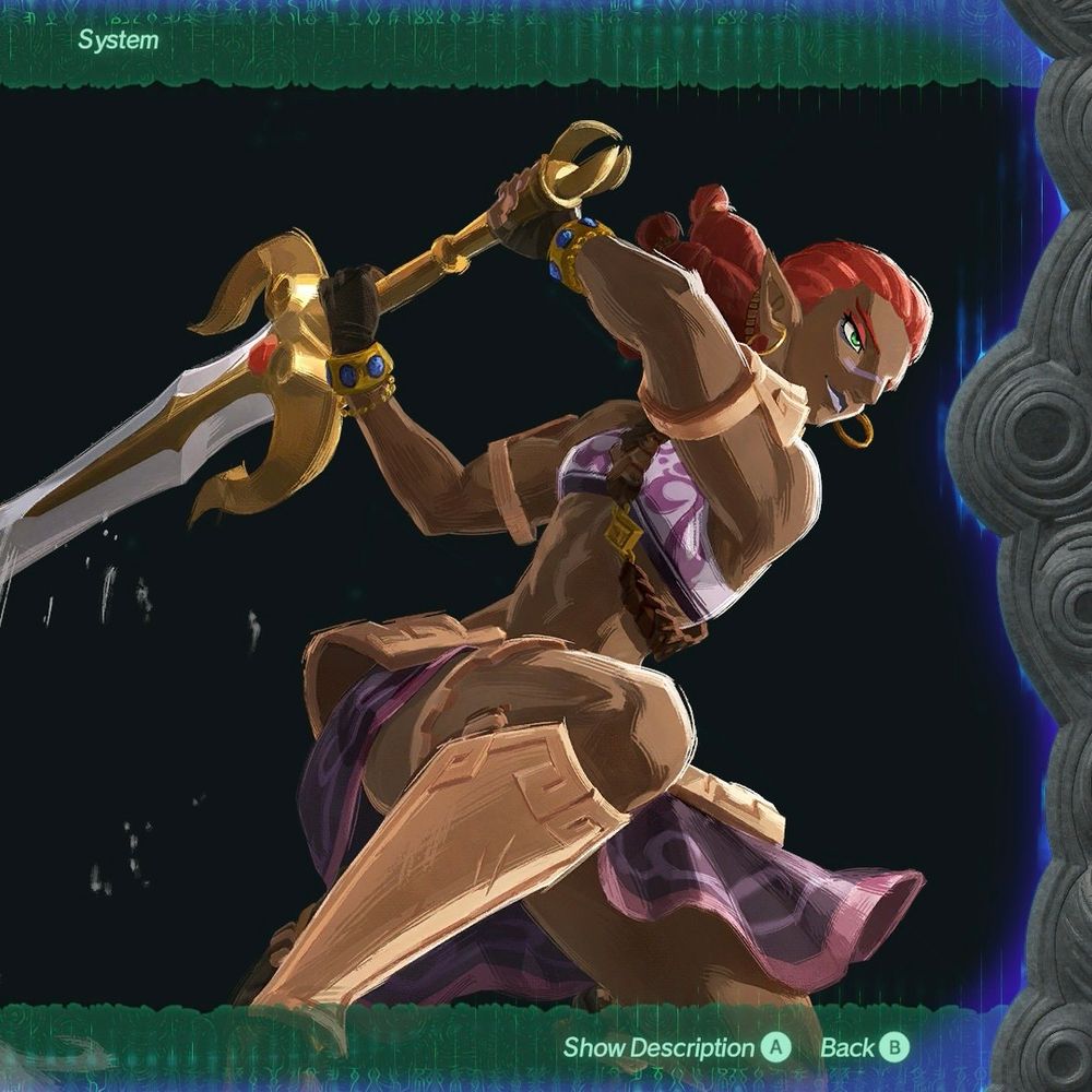 Ronza from Hyrule Warriors: Age of Imprisonment 