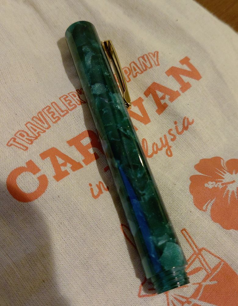アタシェの万年筆(グリーン)