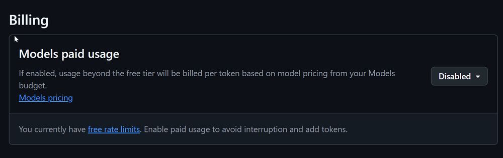 Under Settings -> Models