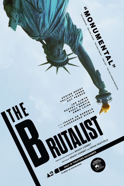 Poster for The Brutalist