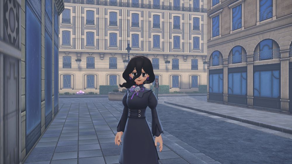 An NPC that looks like the Ghost Girl of Lumiose City