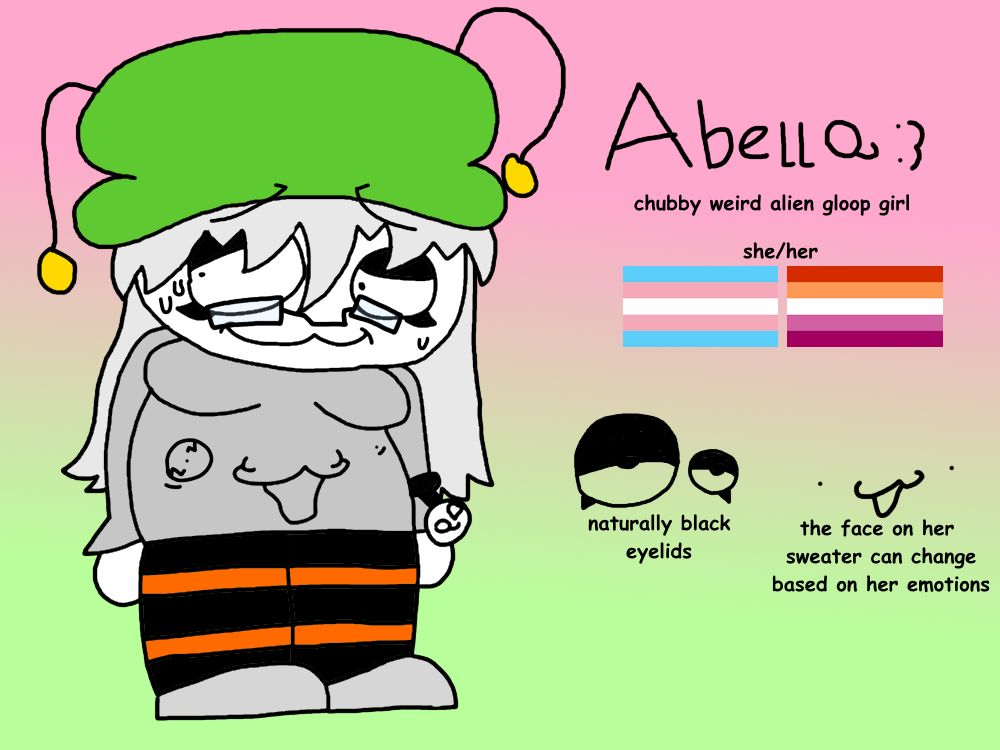a reference sheet for my persona! :D