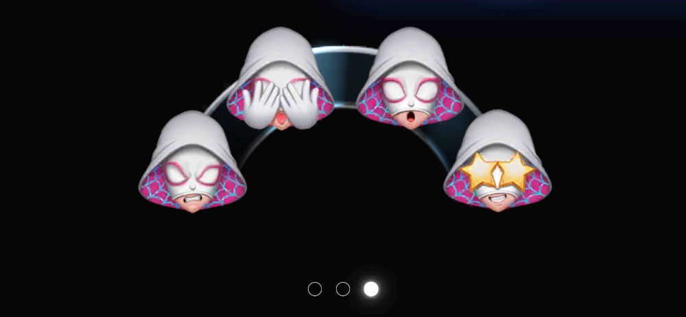 Ghost Spider emotes obtained from Mastery 30