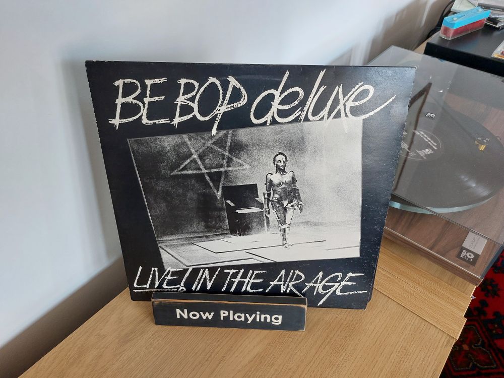 Be Bop Deluxe Live! In the air age album cover