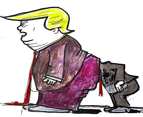 Robert Reich: A fitting monument to Trump