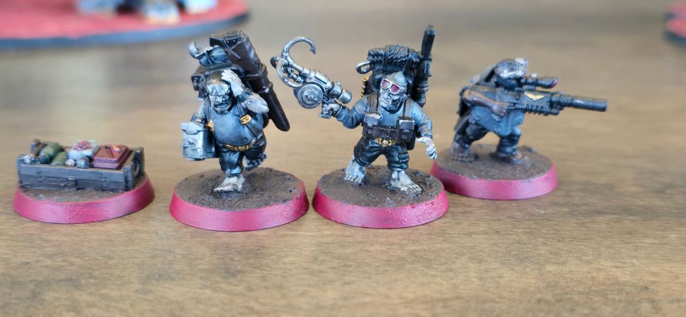 Stuff Hobbit, Grapple Hobbit, and Sneaky Hobbit 