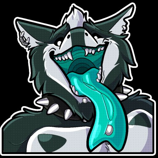 A maw shot featuring Bone's sergal sona. 
Art by TagTigon