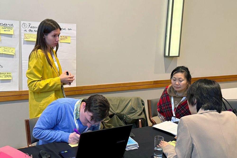 RATIC Workshop “Planning for the Next Decade in Arctic Infrastructure Research: A Contribution to ICARP IV,” co-chaired by Olga Povorozkyuk (University of Vienna), Vera Kuklina (George Washington University), and Howard Epstein (University of Virginia). Arctic Science Summit Week 2025 at the University of Colorado Boulder. Photo by Olga Povoroznyuk.
