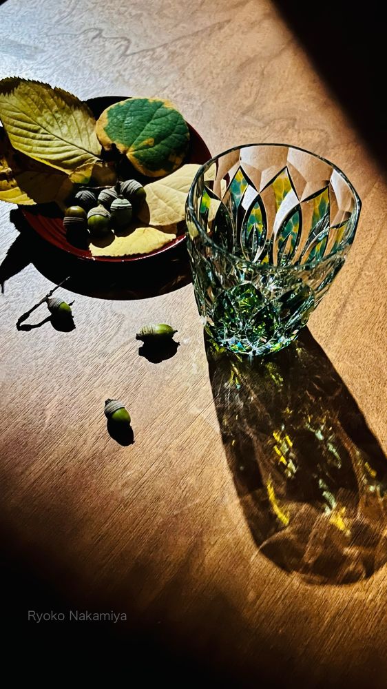 江戸切子   ロックグラス「spectacle」　
edokirko
cut glass
Ryoko Nakamiya
KIRIKO TORIKO
