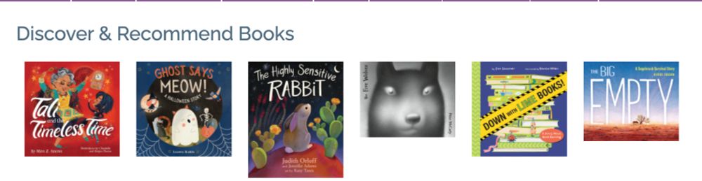 Discover & Recommend Books
6 picture books including GHOST SAYS MEOW by Lauren Kukla
