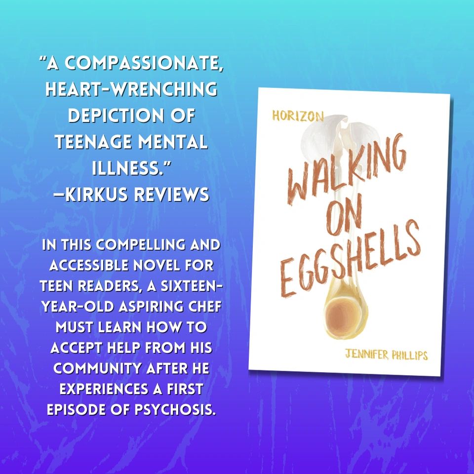 “A compassionate, heart-wrenching depiction of teenage mental illness.”
—Kirkus Reviews

In this compelling and accessible novel for teen readers, a sixteen-year-old aspiring chef must learn how to accept help from his community after he experiences a first episode of psychosis.