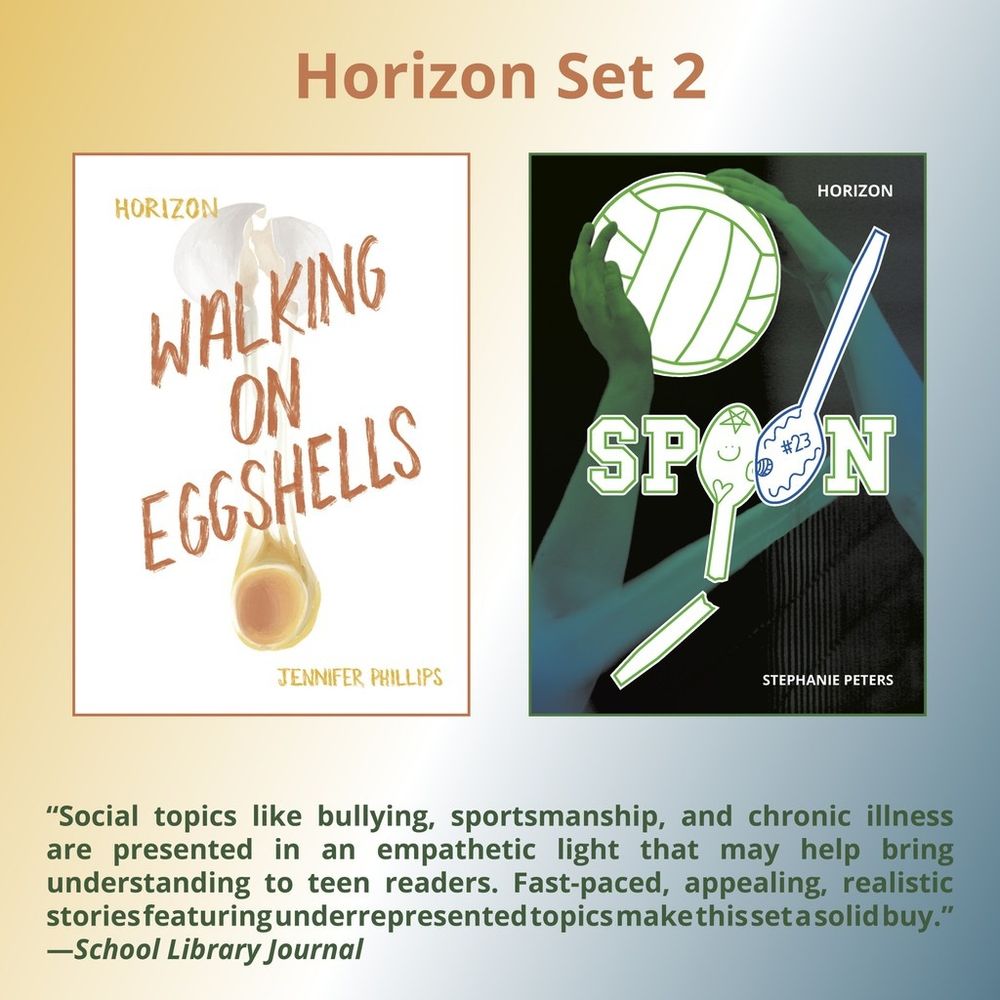 "Social topics like bullying, sportsmanship, and chronic illness are presented in an empathetic light that may help bring understanding to teen readers. Fast-paced, appealing, realistic stories featuring underrepresented topics make this set a solid buy." —School Library Journal