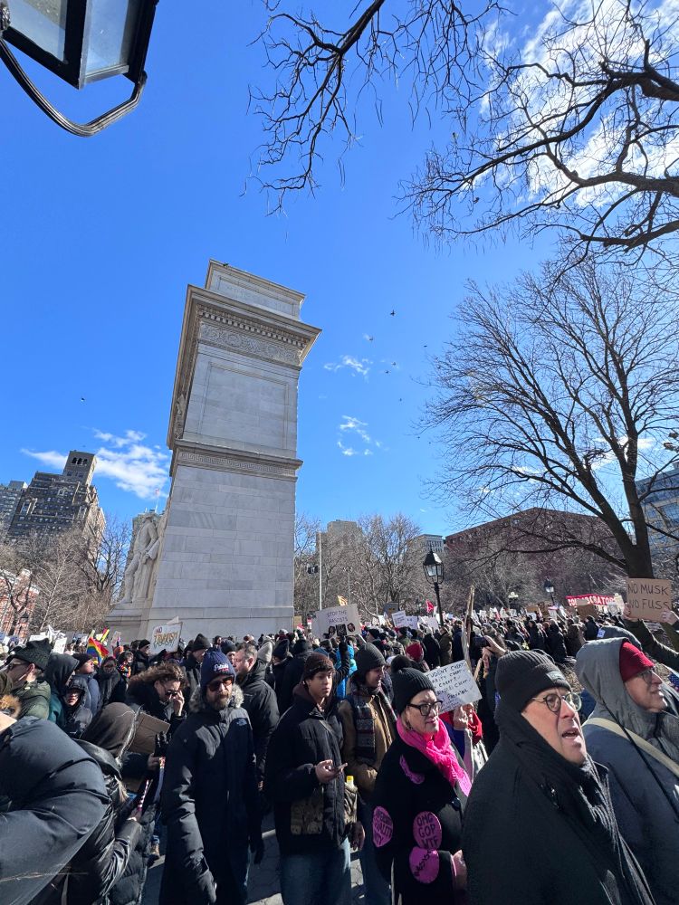 50501 march union square -> washington square park