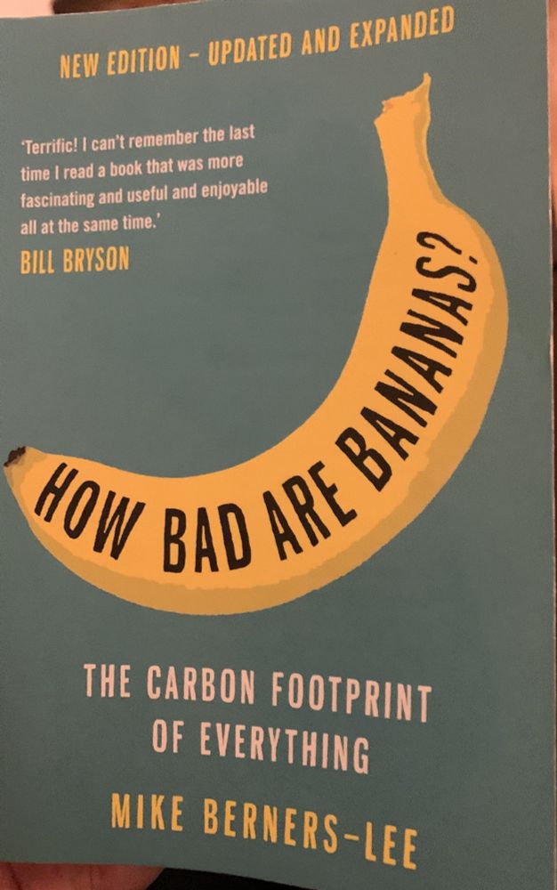 Front cover of book with a picture of a banana
