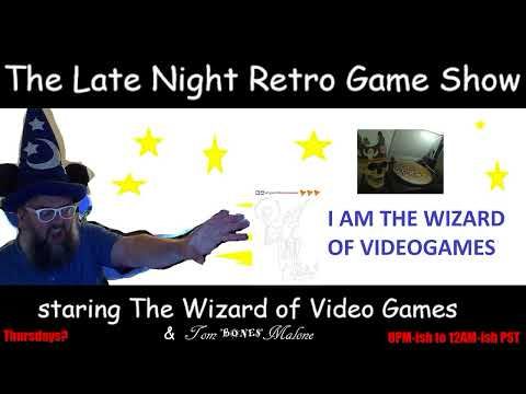 The Late Night Retro Game Show starring The Wizard of Video Games