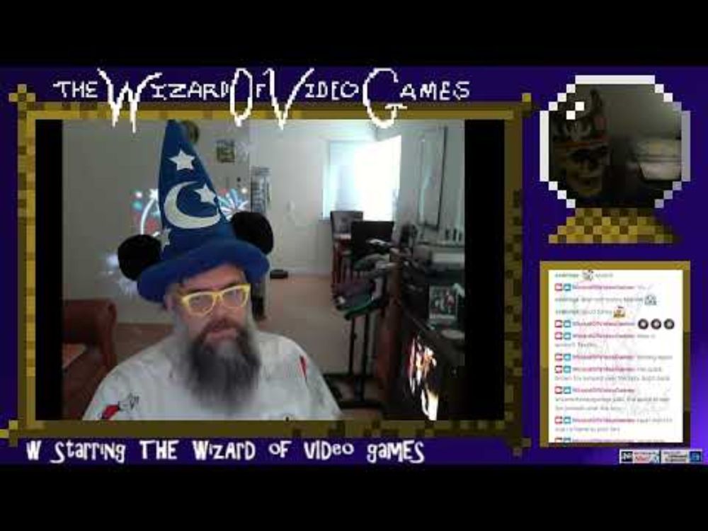 The Late Night Retro Game Show starring The Wizard of Video Games