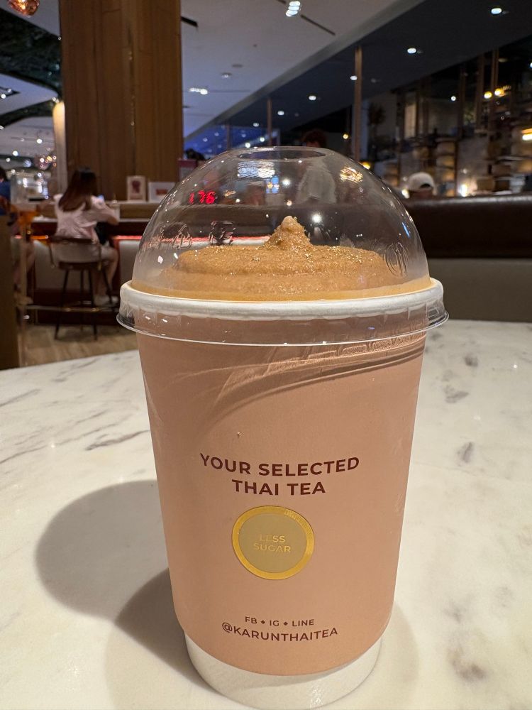 タイティー専門店のフローズンアイスティー