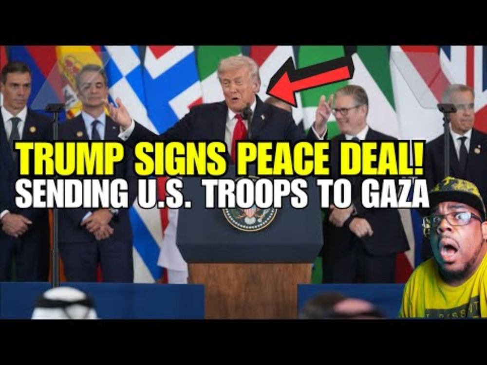 🚨 Trump Orders U.S. Soldiers to Gaza to “Facilitate Aid” — Peace Deal Signed, Deployment Imminent