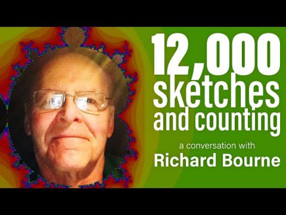 12,000 Sketches and Counting! An Evening with Richard Bourne