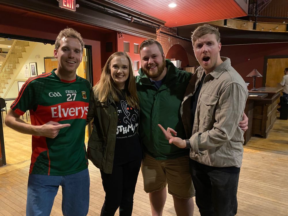 Me and husband with hosts of This Paranormal Life