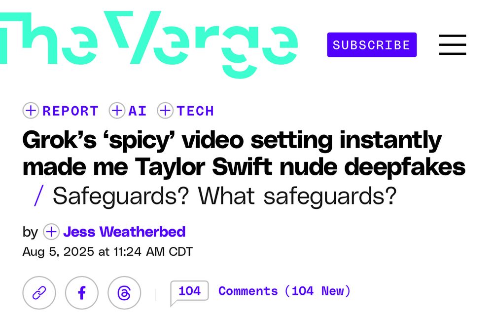 Grok's 'spicy' video setting instantly made me Taylor Swift nude deepfakes