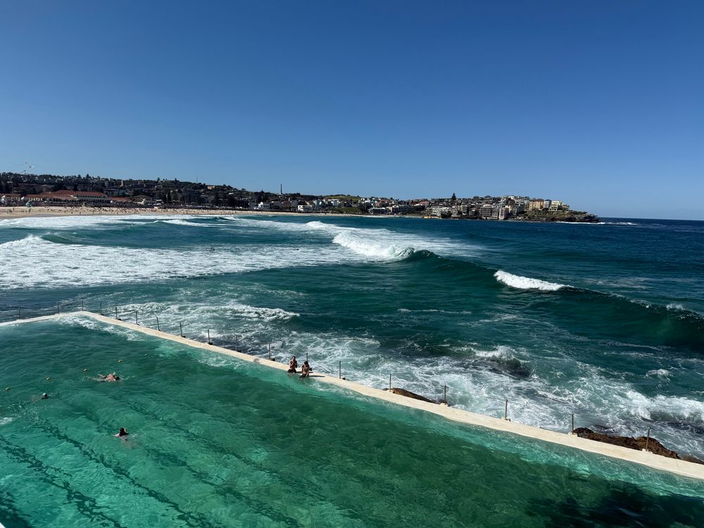 Icebergs - pool in the ocean 