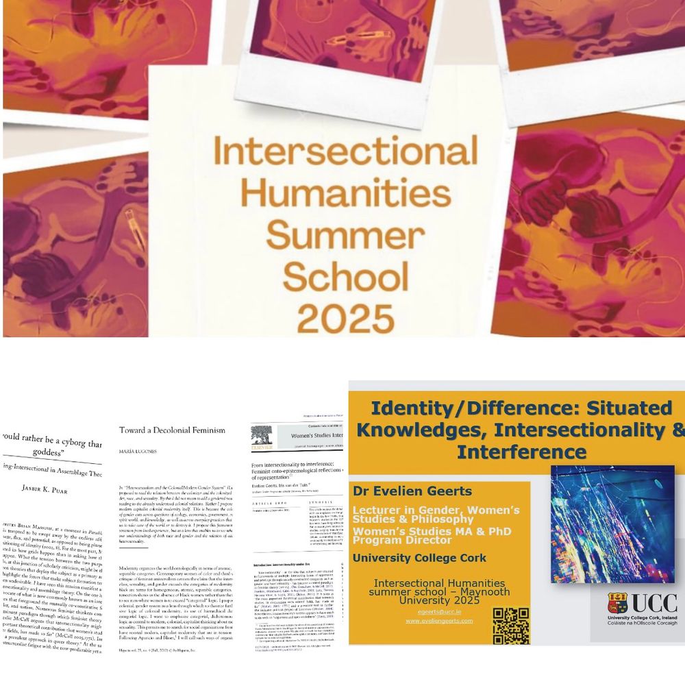 Poster the Intersectional Humanities summer school