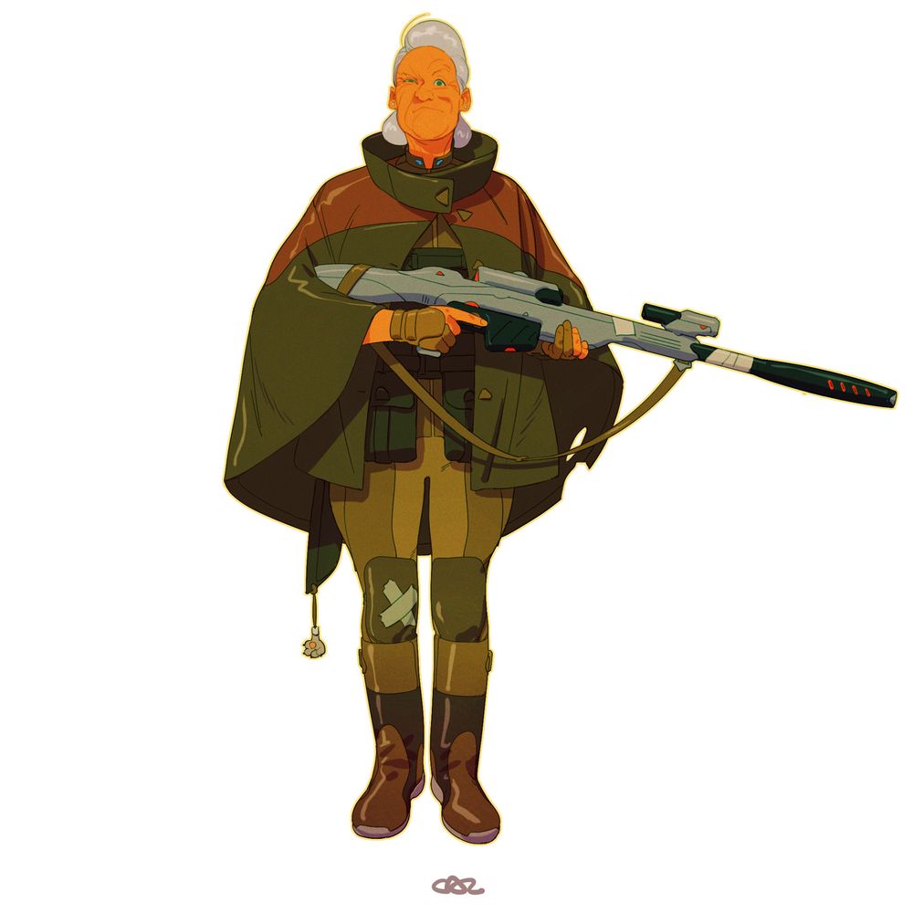 Unused pre-dev concepts for Darby from Pixar's Lightyear 2019

