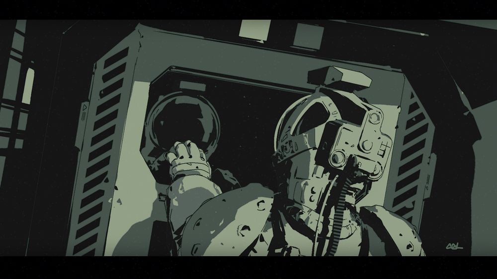 -- the escape port is empty -- the life raft is gone --