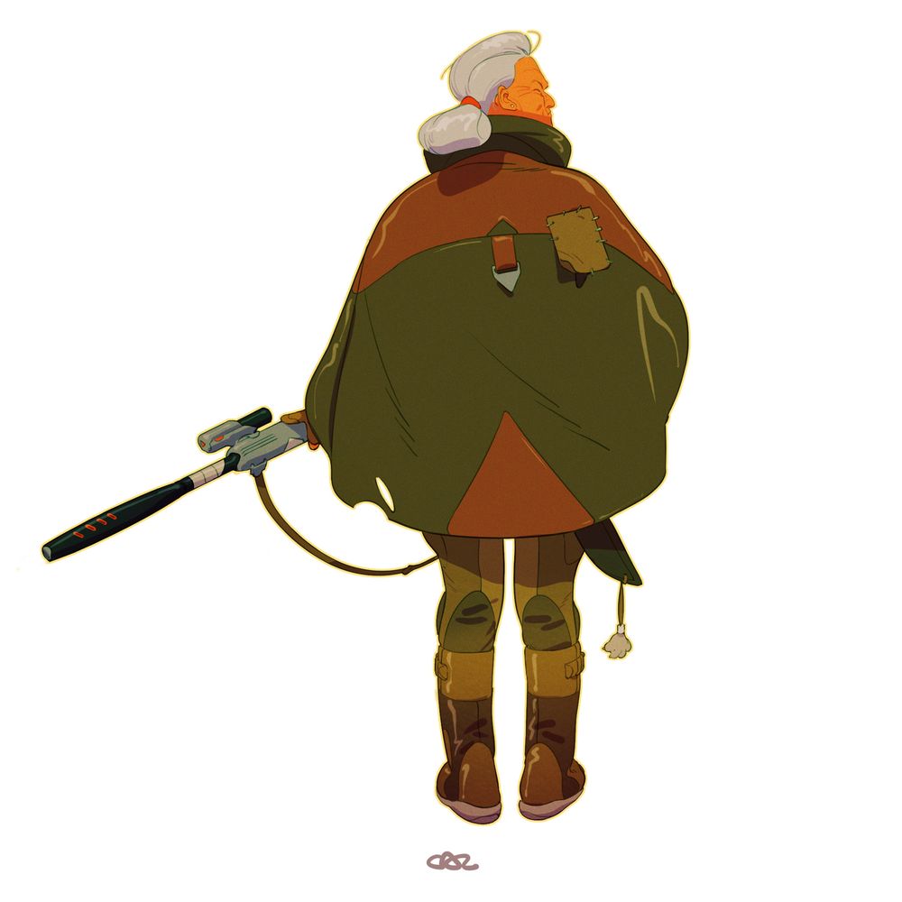 Unused pre-dev concepts for Darby from Pixar's Lightyear 2019

