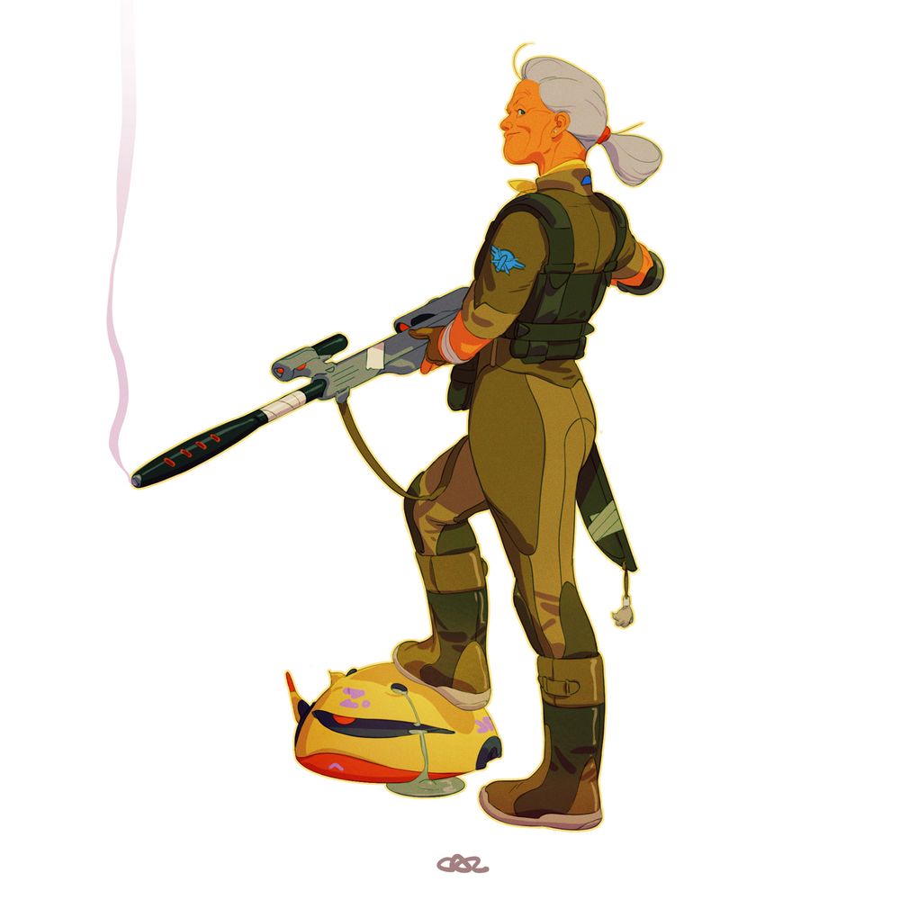 Unused pre-dev concepts for Darby from Pixar's Lightyear 2019

