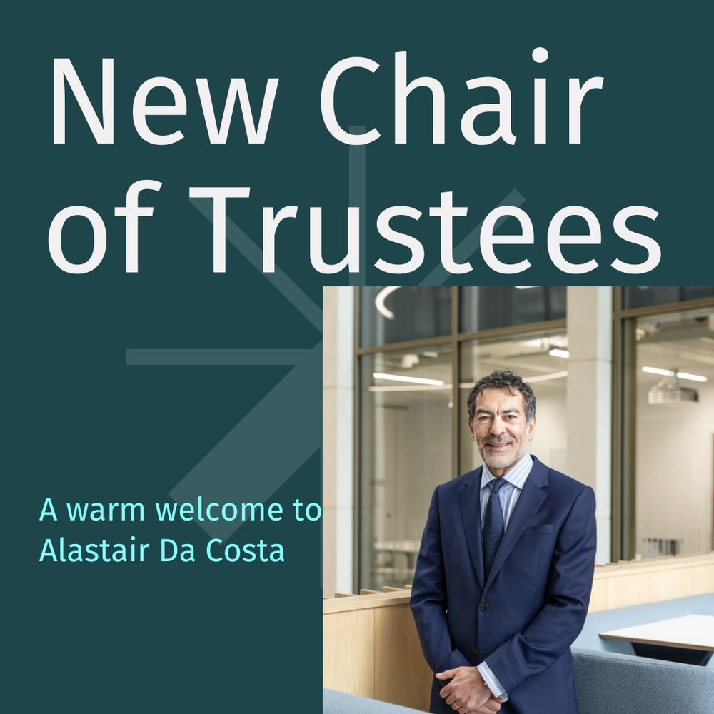An image promoting the new chair of trustees at Lift Schools Alastair Da Costa CBE