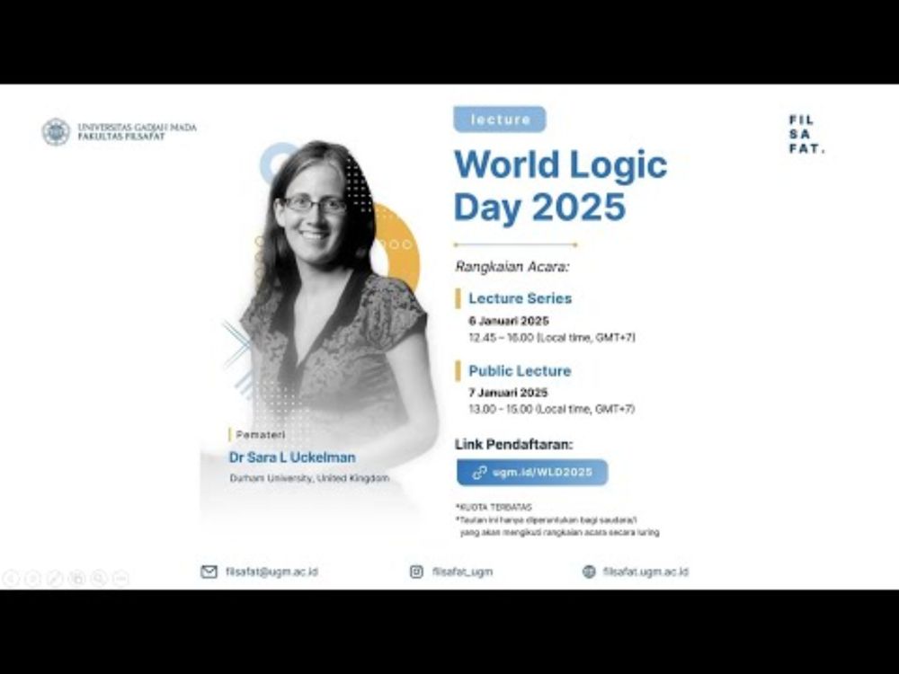 Public Lecture : World Logic Day 2025