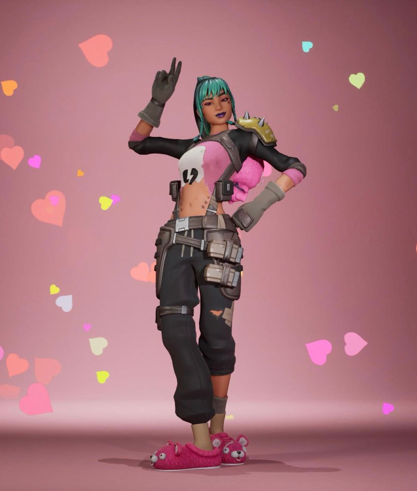 Ragsy using the moxxis lip service emote 