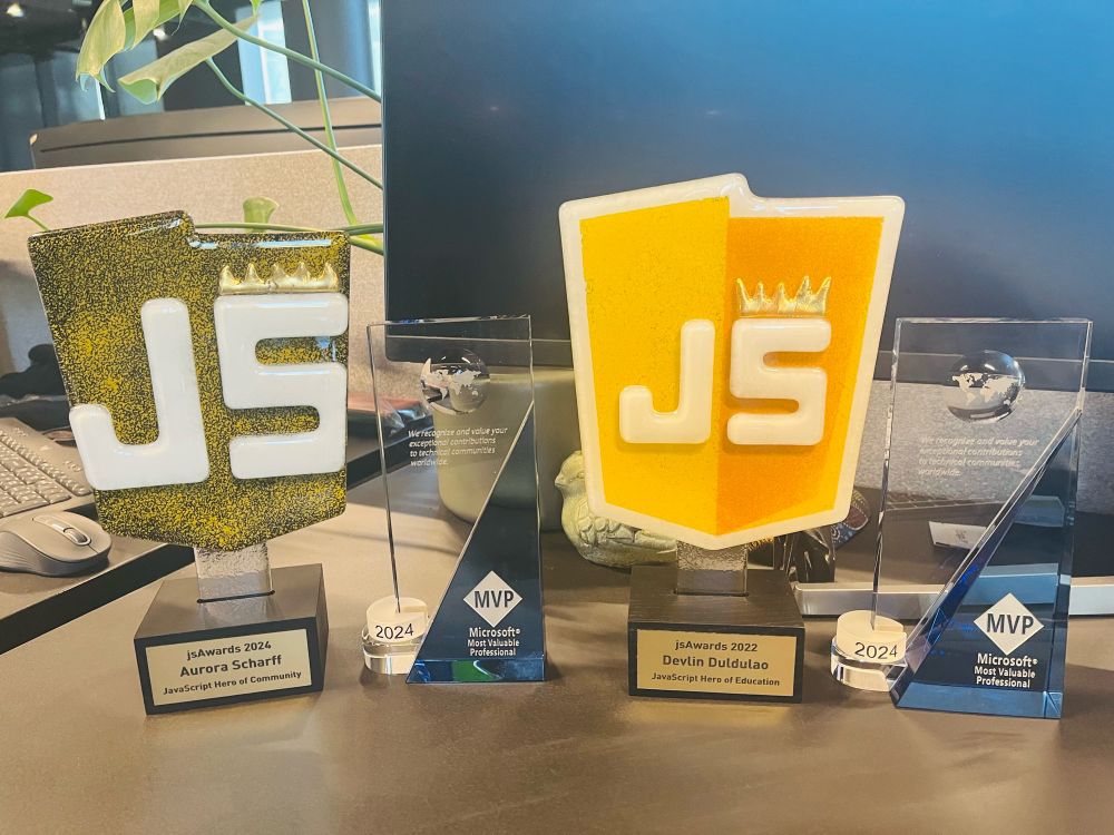devlin and aurora's jsawards and mvp awards.