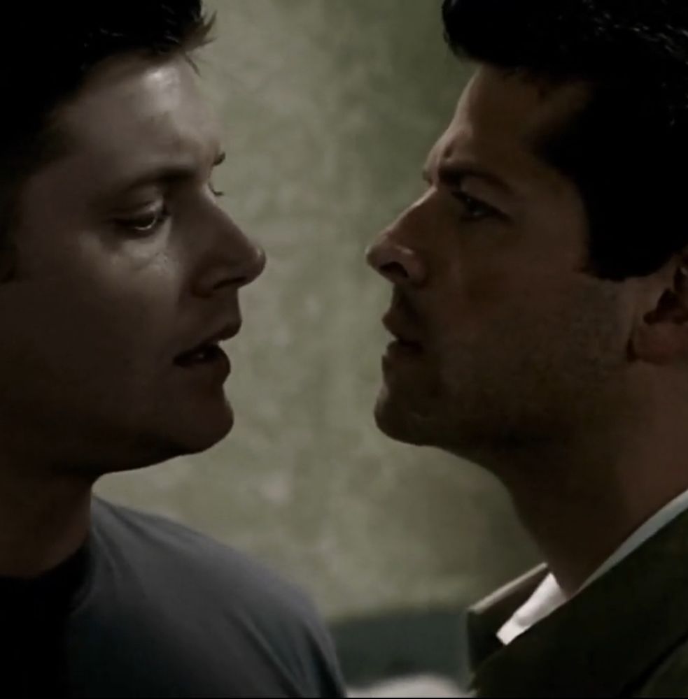 Cas and Dean personal space