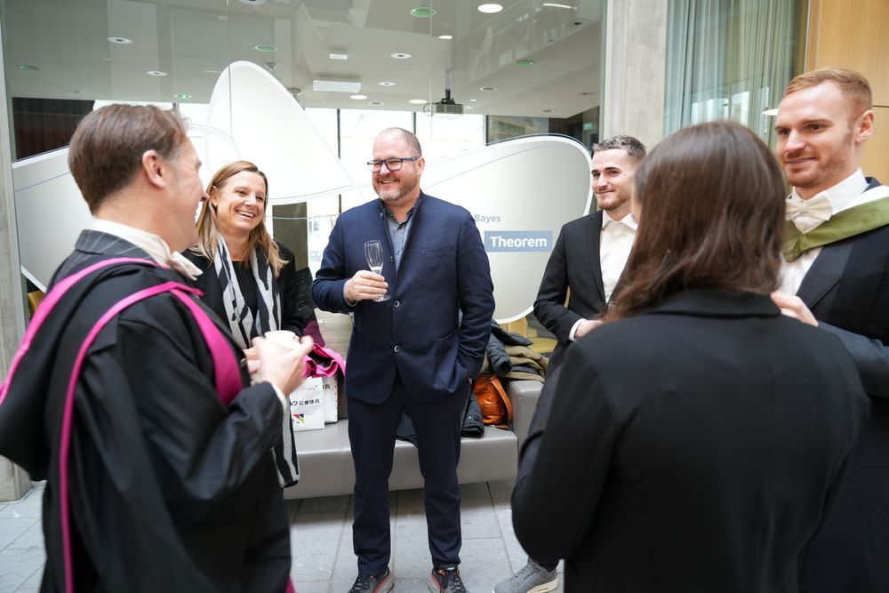 EPCC Graduates celebrate in Bayes Centre
