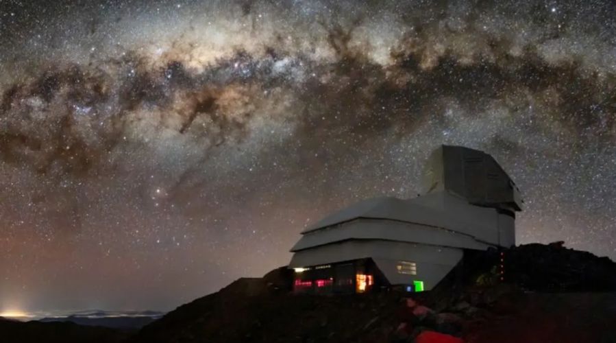 Vera C. Rubin Observatory. Image credit: NSF-DOE Rubin Observatory/AURA/B. Quint.