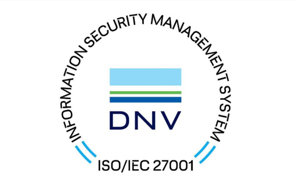 ISO/IEC 27001 badge "Information security managament"