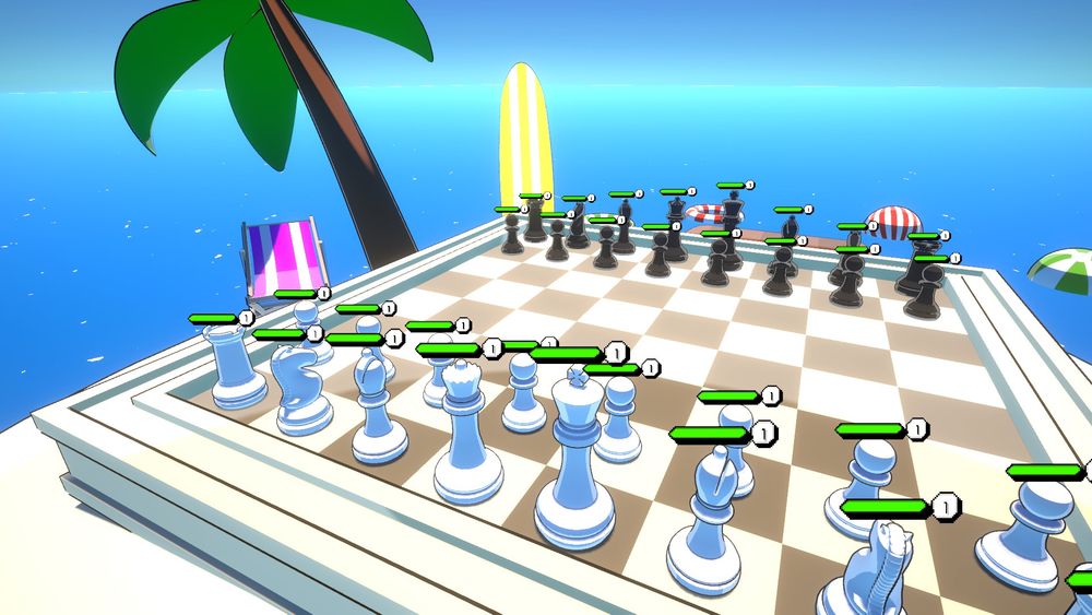 RPG Chess: Island Board - Updated Graphics