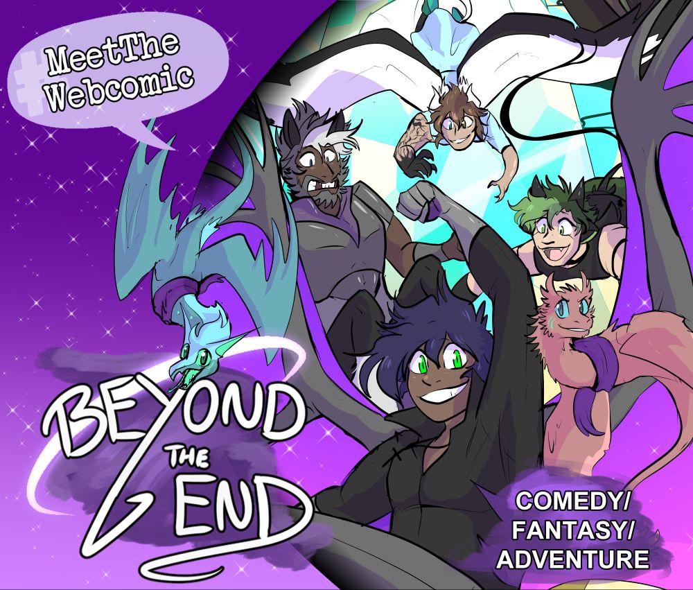 Meet the Webcomic intro for beyond the end 