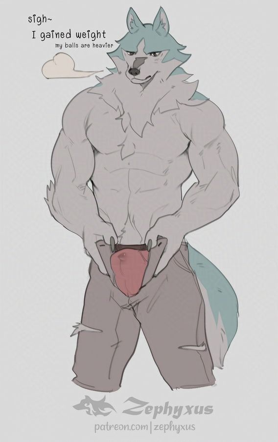 Shirou ogami's jockstrap is too small