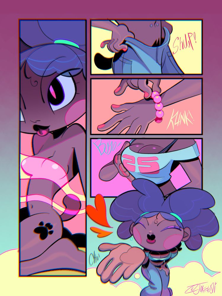 Comic about a pretty girl