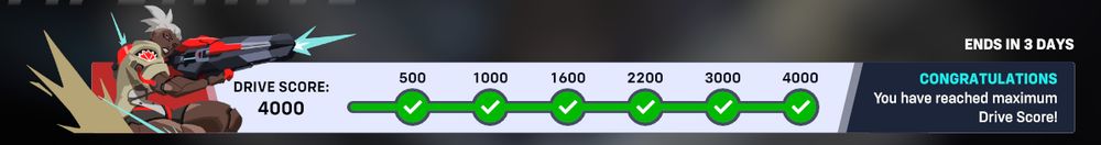 a maxed out overwatch competitve drive score screenshot!