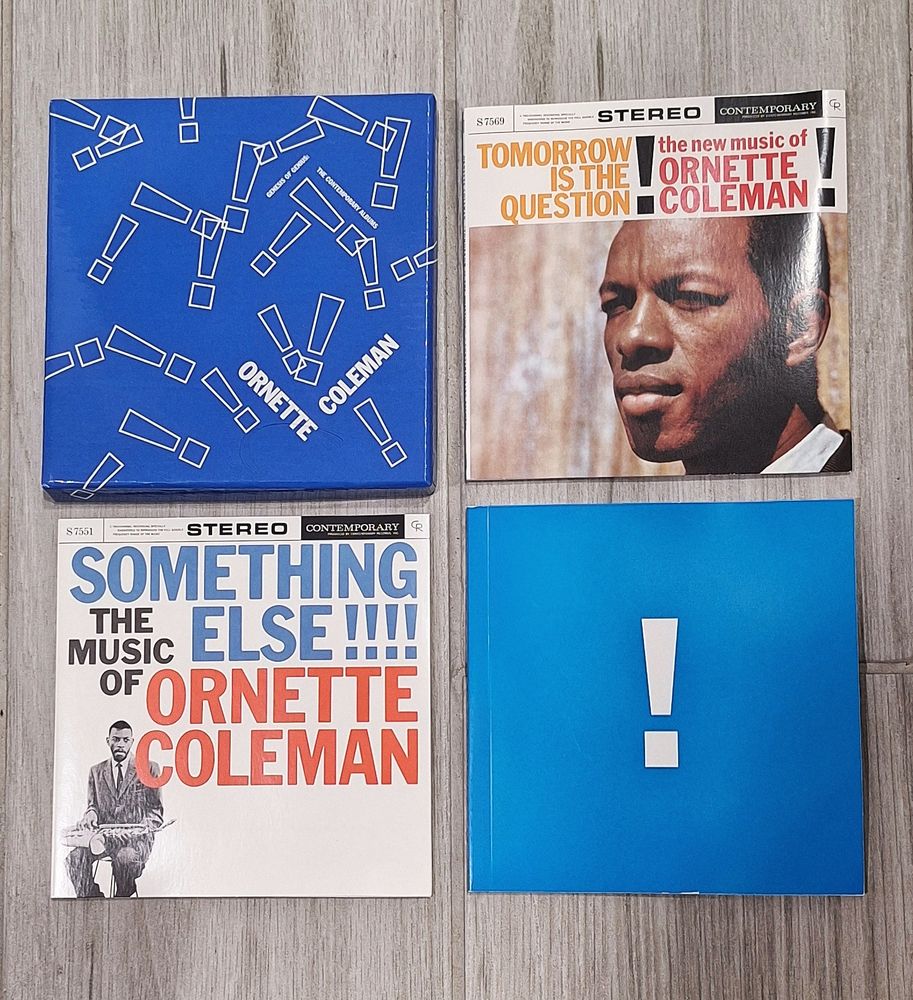 Some newly acquired Ornette Coleman.
#CDFriday 🎧💿